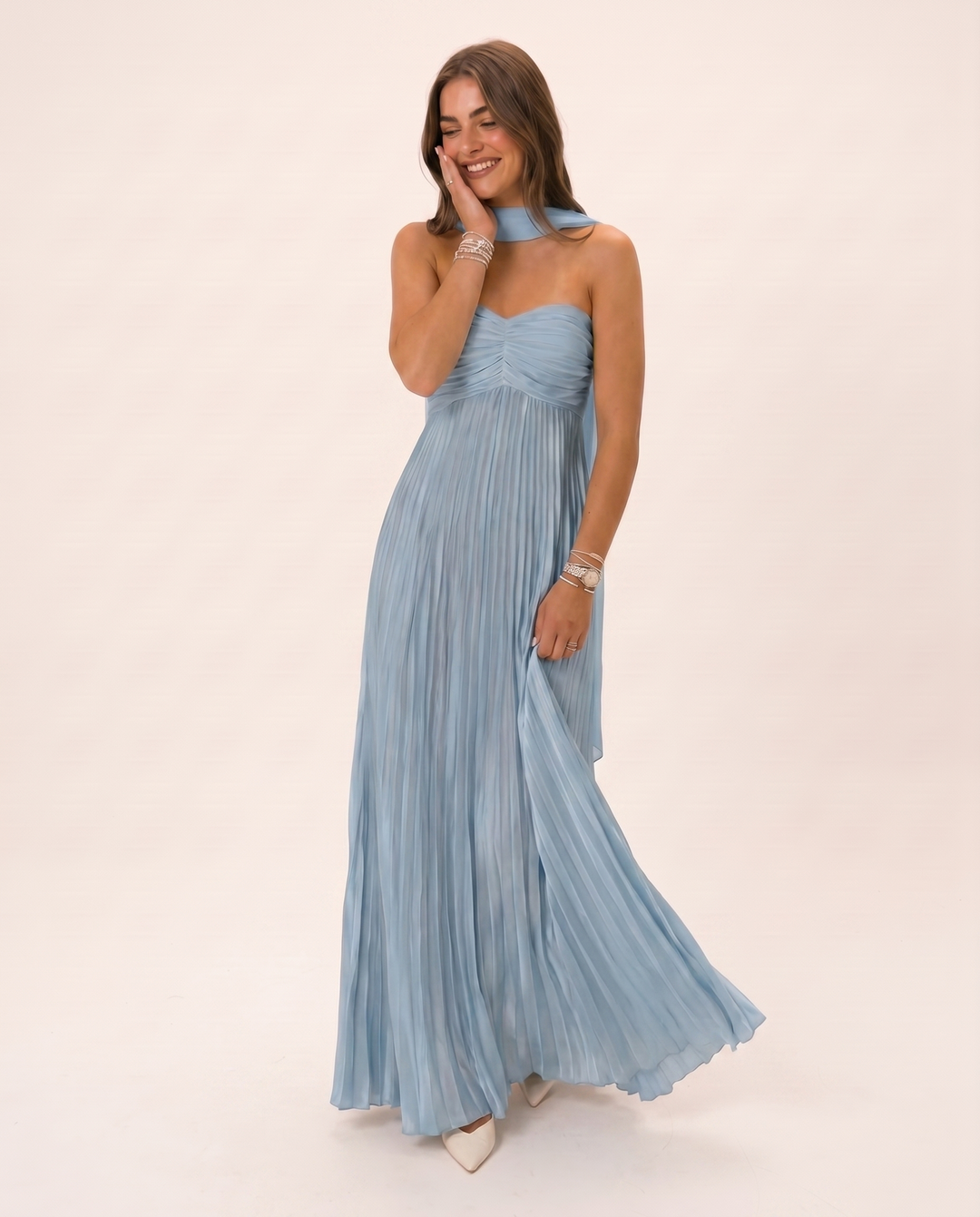 Women’s Elegant Floral Maxi Dress | Long