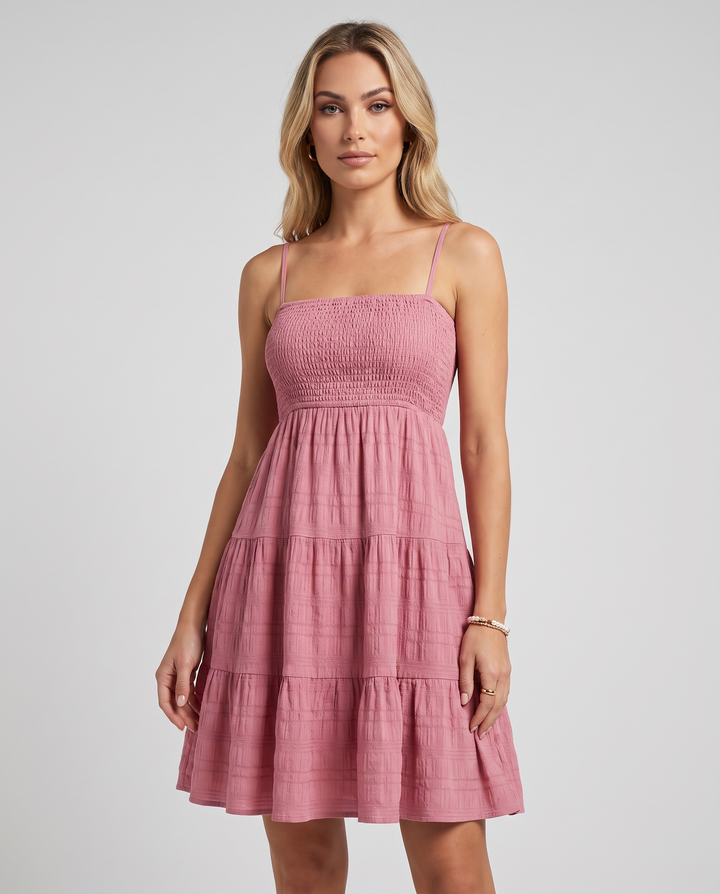 Women’s Elegant Floral Mini Dress | Charming