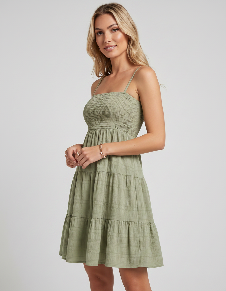 Women's Floral Mini Dress Outfit for Summer Holidays Weddings Parties and Everyday Wear