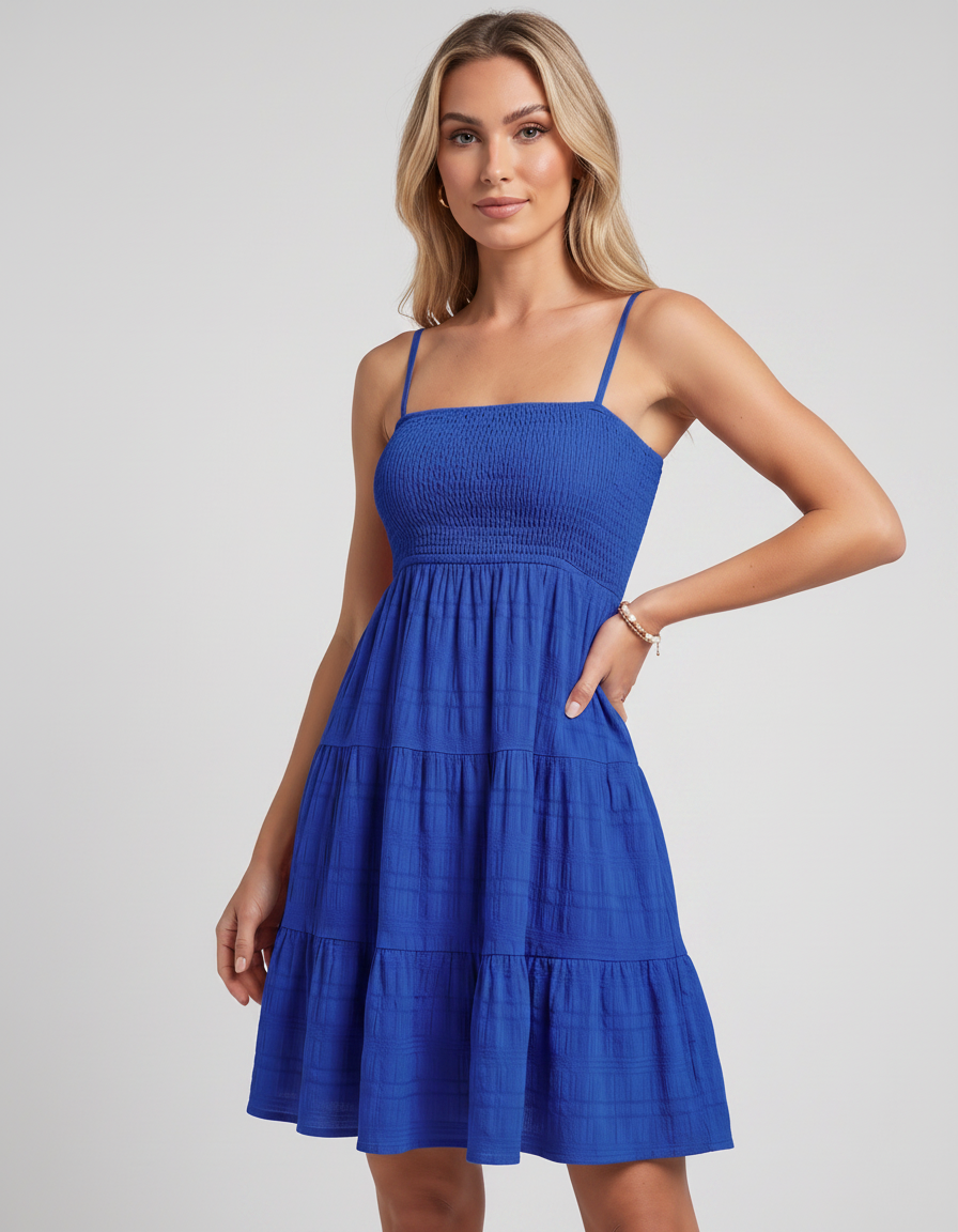 Women's Floral Mini Dress Outfit for Summer Holidays Weddings Parties and Everyday Wear
