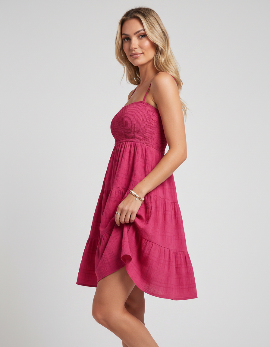 Women's Floral Mini Dress Outfit for Summer Holidays Weddings Parties and Everyday Wear
