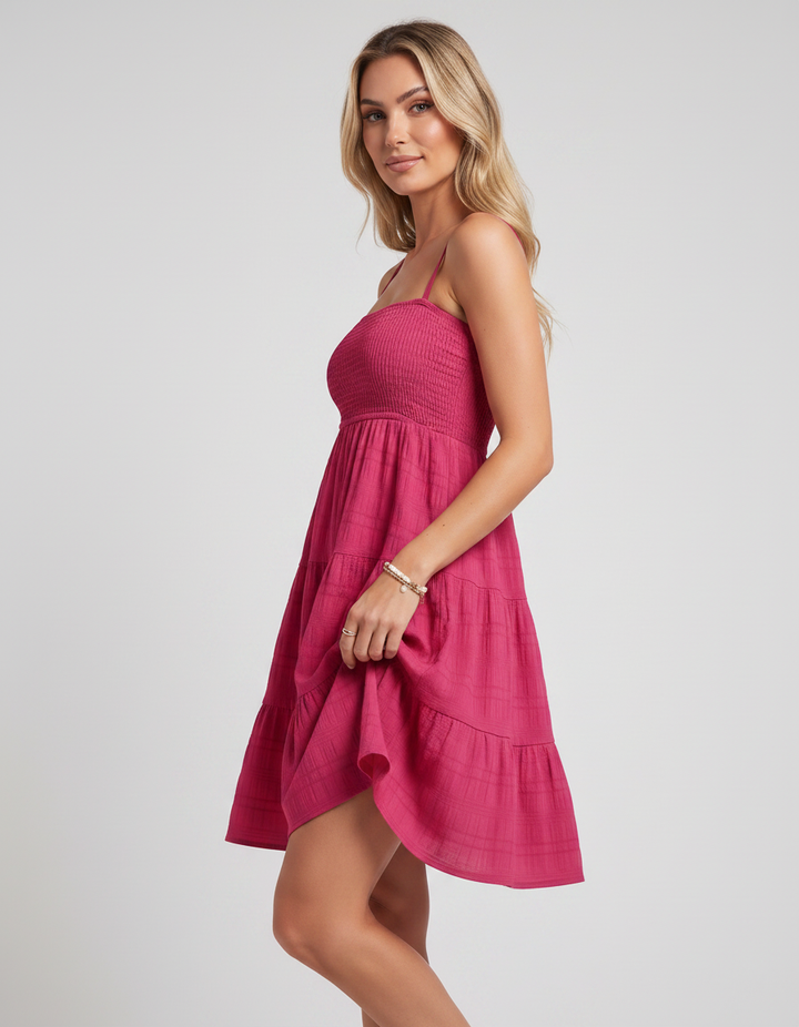 Women’s Elegant Floral Mini Dress | Charming