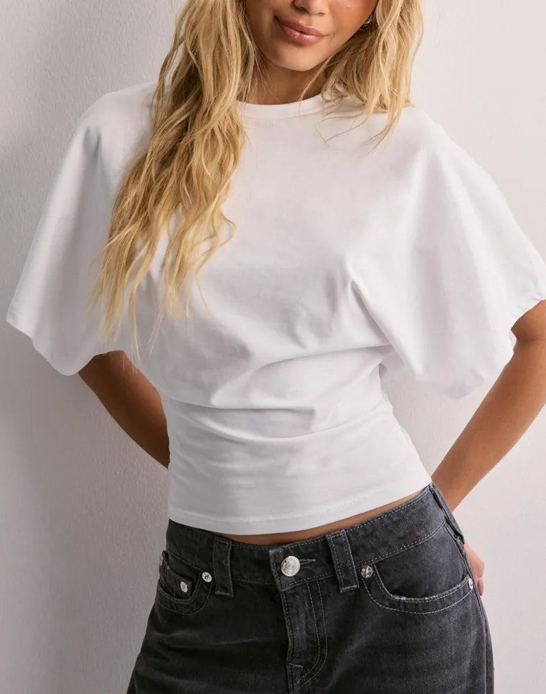 Women's Relaxed Oversized Top Outfit for Work Brunch Casual Days and Everyday Wear