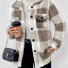 Women's Relaxed Winter Coat Long Fit Open Front Casual Layering