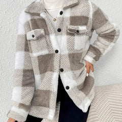 Women's Relaxed Winter Coat Long Fit Open Front Casual Layering