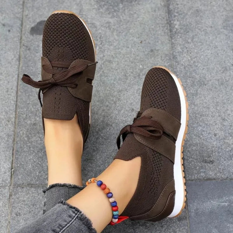 Women's Bow Slip-On Casual Sneakers Footwear for Summer Holidays Weddings Parties and Everyday Wear
