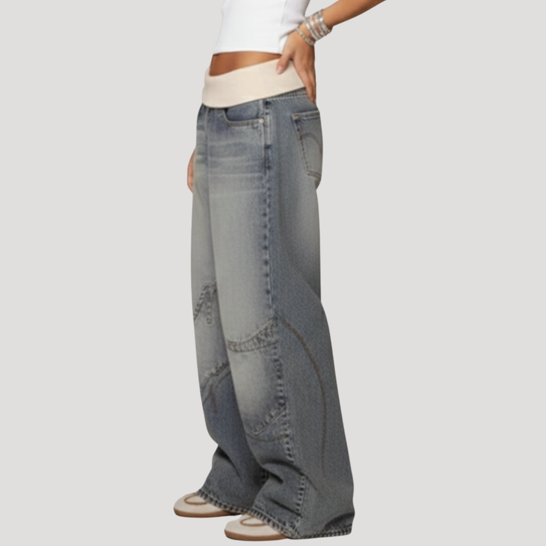 Women’s Baggy Casual Jeans | Relaxed Fit