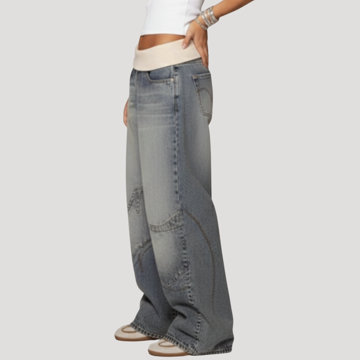 Women’s Baggy Casual Jeans | Relaxed Fit