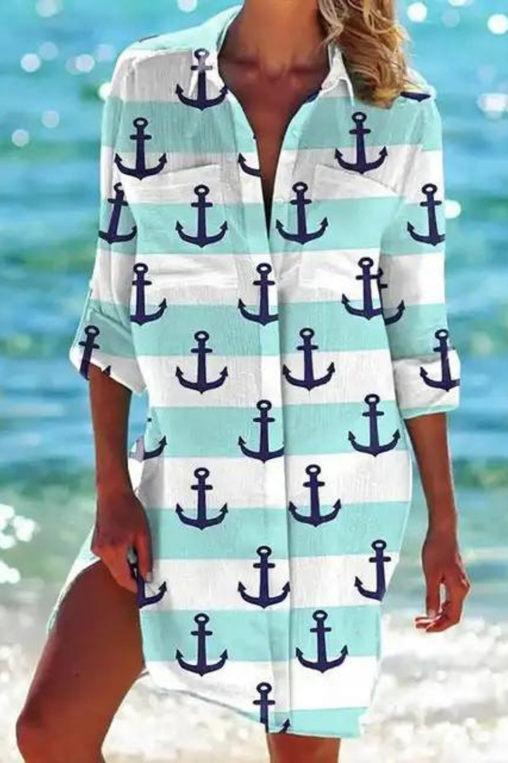 Women’s Stylish Printed Beach Cover-Up | Summer