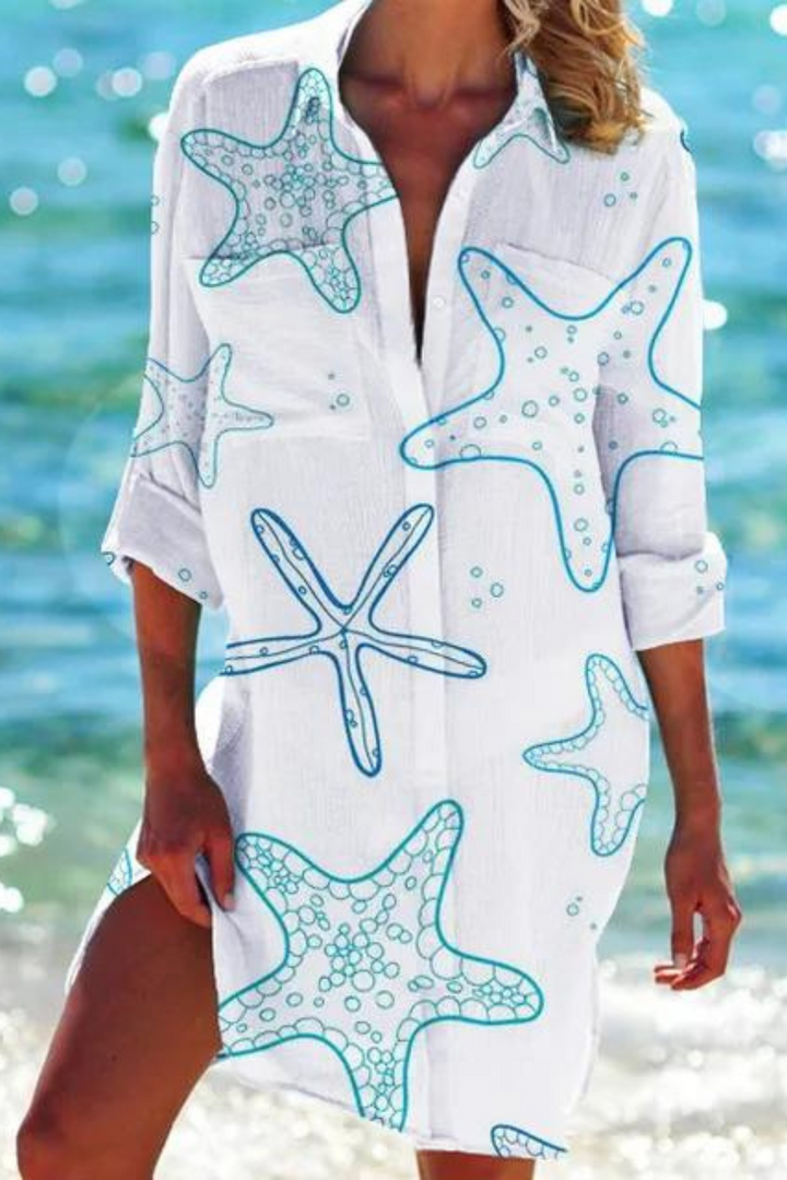 Women’s Stylish Printed Beach Cover-Up | Summer