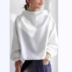 Women's Cozy Oversized Turtleneck Sweater Relaxed Fit Long Sleeve Casual Everyday