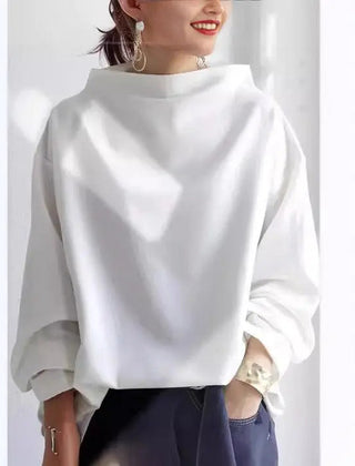 Women's Cozy Oversized Turtleneck Sweater Relaxed Fit Long Sleeve Casual Everyday