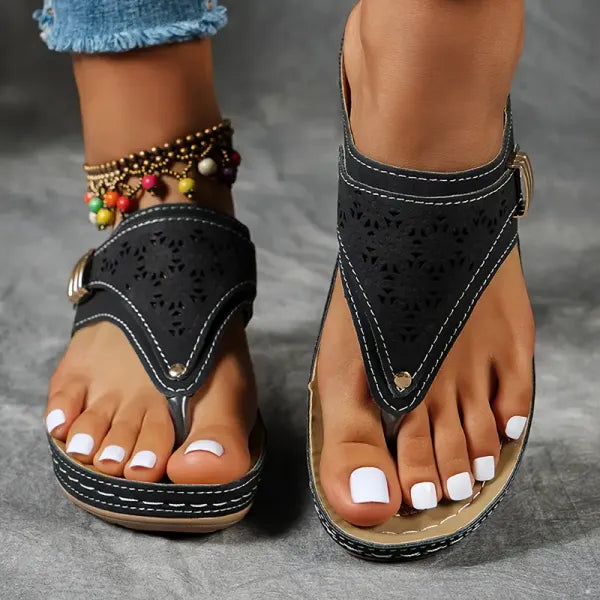 Women's Cushioned Casual Footwear Sandals Footwear for Summer Holidays Weddings Parties and Everyday Wear