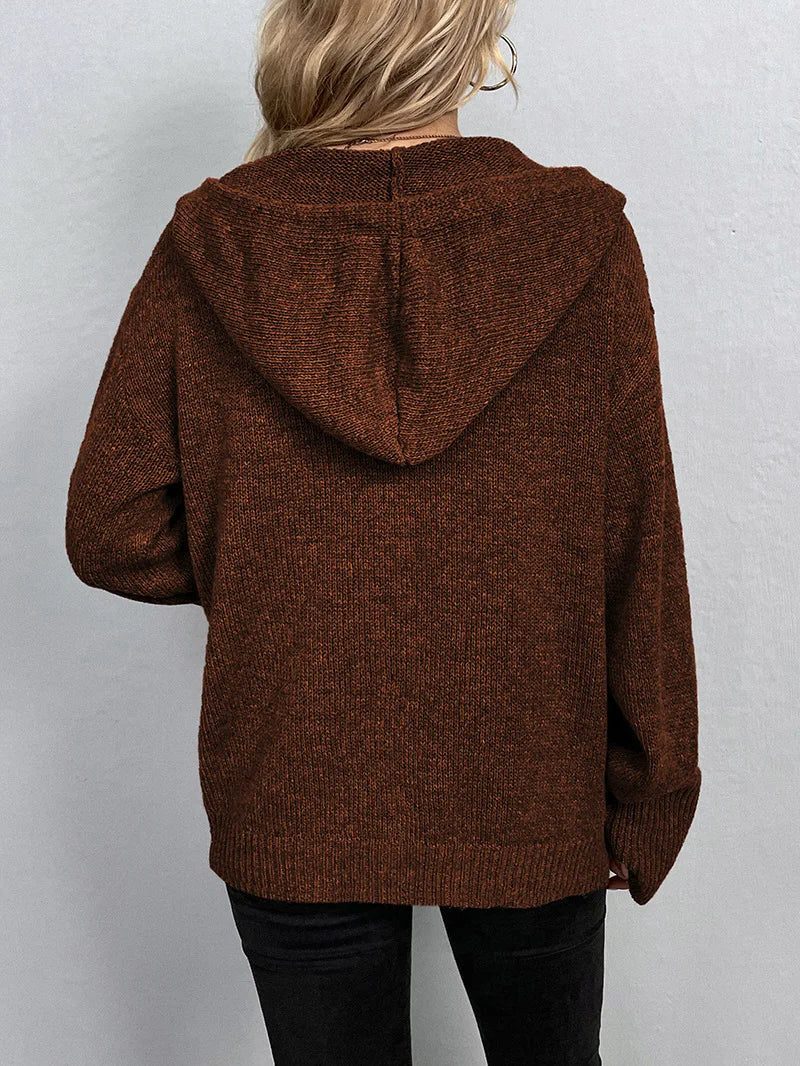 Women's Ribbed Knit Cardigan Open Front Long Sleeve Casual Layering