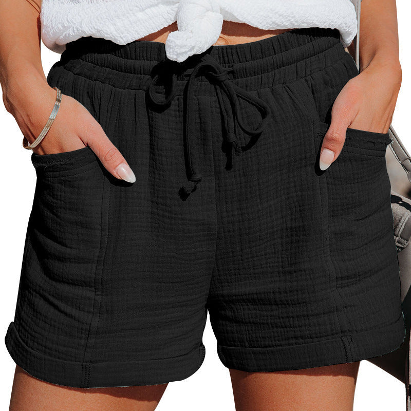Women's Casual Relaxed Shorts Outfit for Work Casual Days Holidays and Everyday Wear