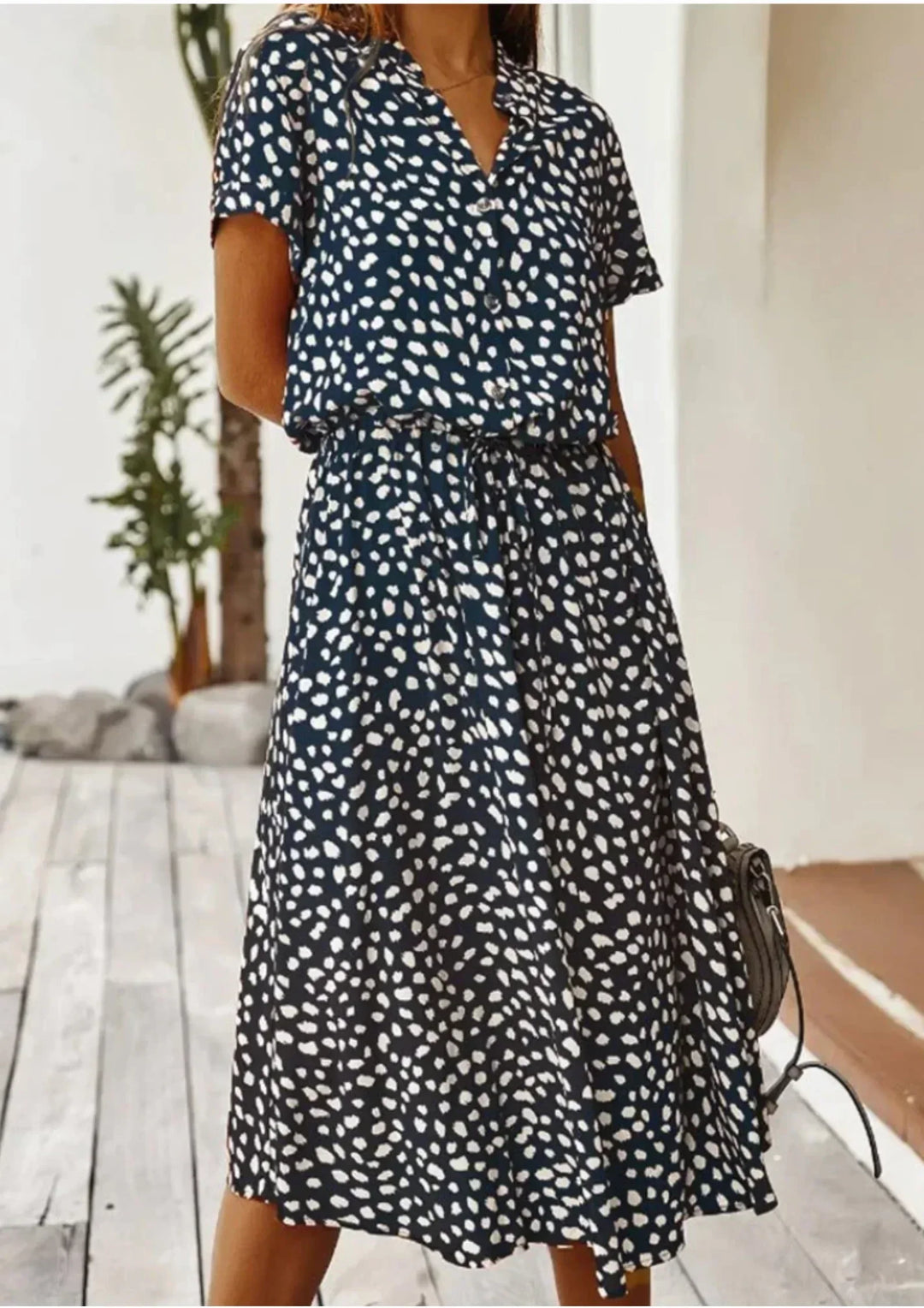 Women’s Elegant Flowy Dress | Midi