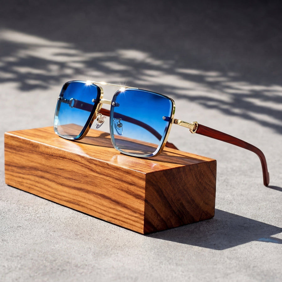 Women's Aviator Gradient Lens Sunglasses Outfit for Weddings Parties Holidays Occasions and Everyday Wear