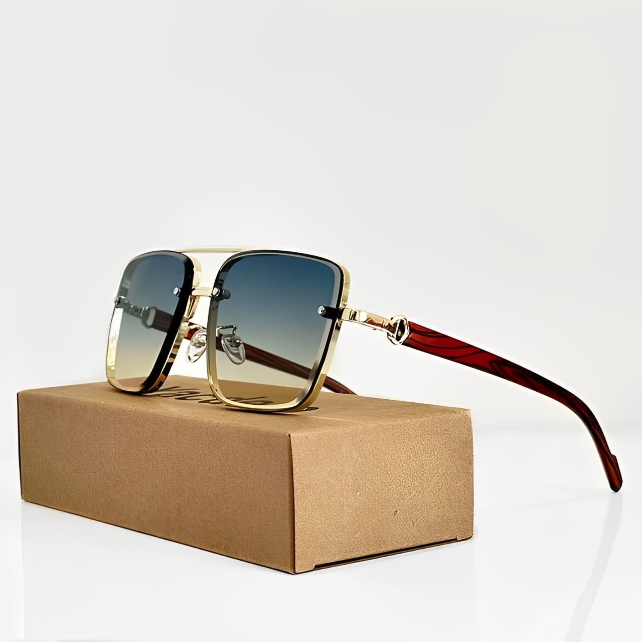 Women's Aviator Gradient Lens Sunglasses Outfit for Weddings Parties Holidays Occasions and Everyday Wear