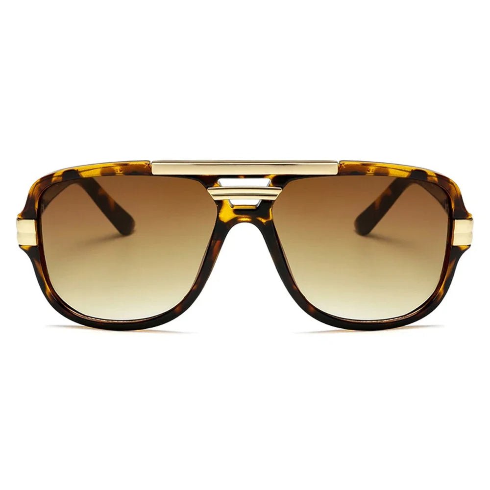 Women's Square Aviator Gradient UV400 Sunglasses Outfit for Weddings Parties Holidays Occasions and Everyday Wear