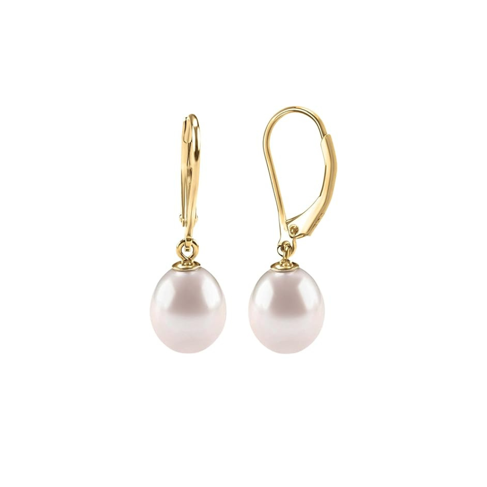 Women's Pearl Dangle Earrings Statement Jewellery Jewelry Gift for Women Weddings Parties Prom and Everyday Wear