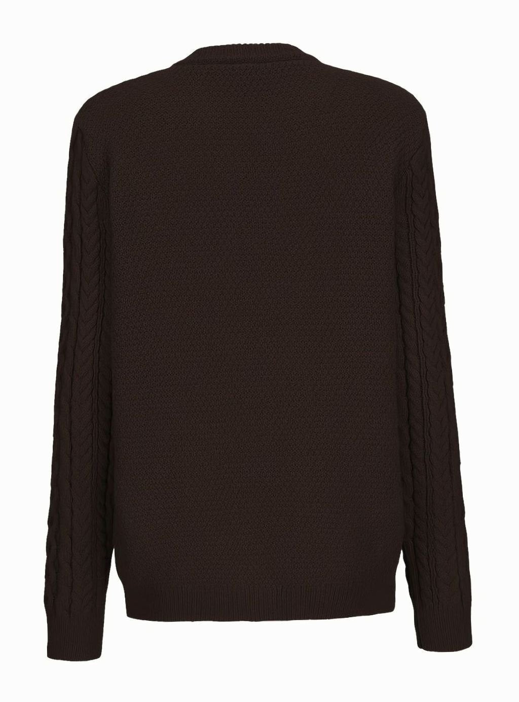 Women's Relaxed Cardigan Sweater Cable-Knit Button-Front Cozy Layering