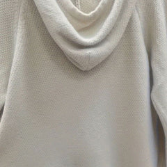 Women's Hooded Cardigan Sweater Full-Zip Relaxed Fit Knit Layering