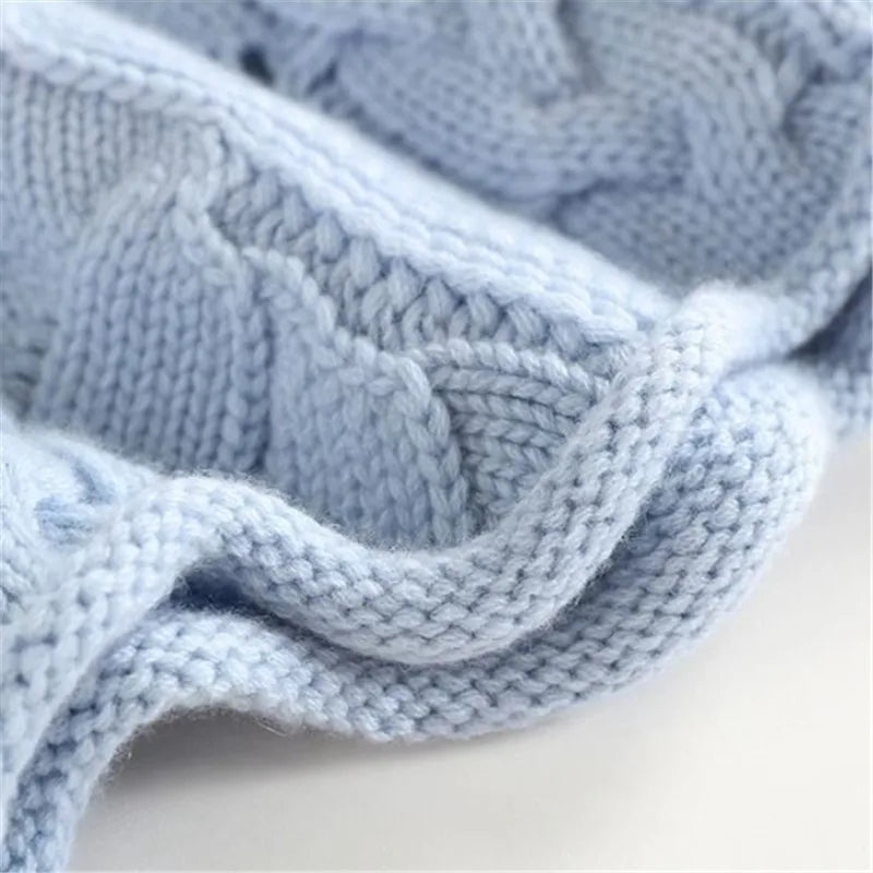 Women's Long Sleeve Mock Neck Cable-Knit Sweater Cozy Casual Layering