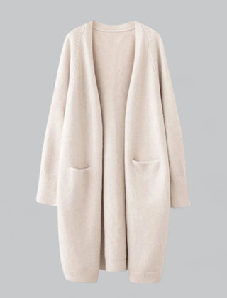 Women's Oversized Knit Cardigan Open-Front Long Sleeve Relaxed Casual