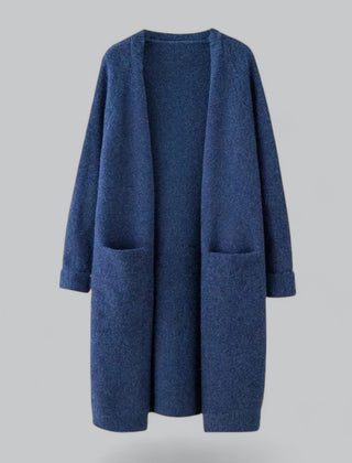 Women's Oversized Knit Cardigan Open-Front Long Sleeve Relaxed Casual