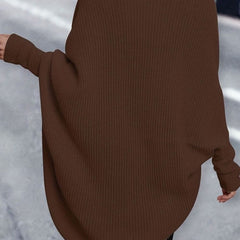 Women's Oversized Longline Cardigan Open-Front Knit Casual Layering