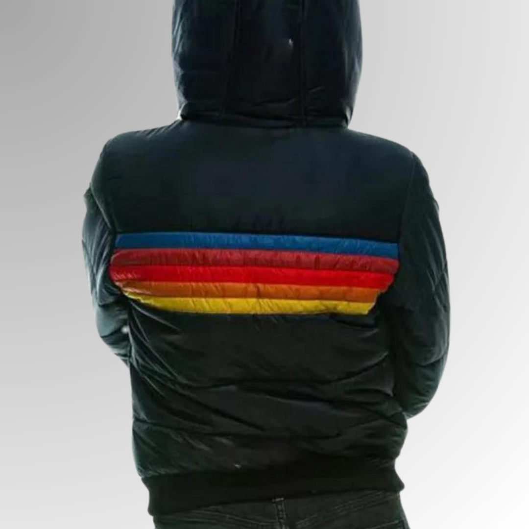 Women's Quilted Puffer Jacket Stylish Design Zipper Closure Warm Layering