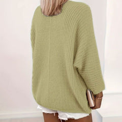 Women's Relaxed Open-Front Cardigan Sweater Lightweight Layering Casual Everyday